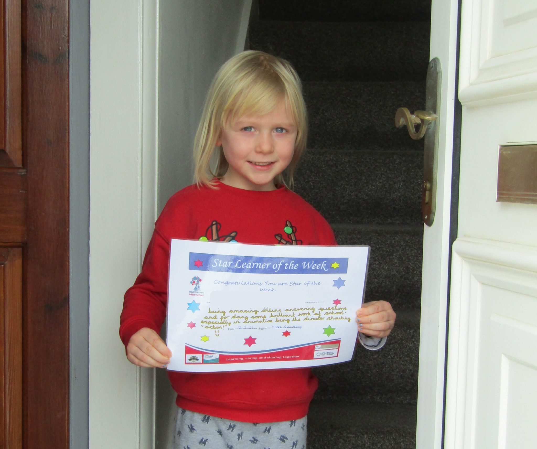 Star Learner of the Week 12 Feb 2021