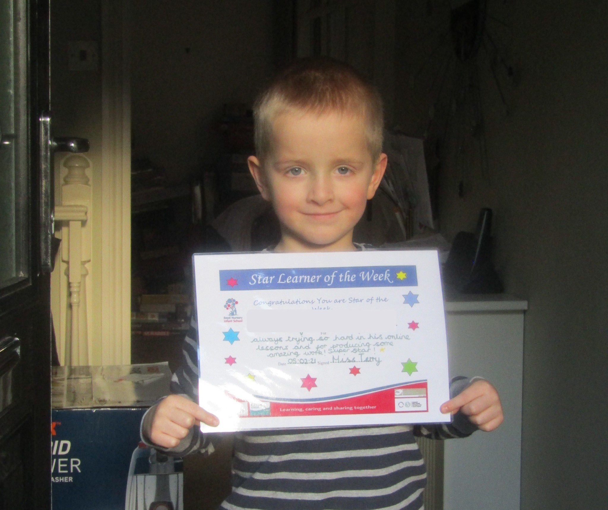 Star Learner of the Week – 5 Feb 2021