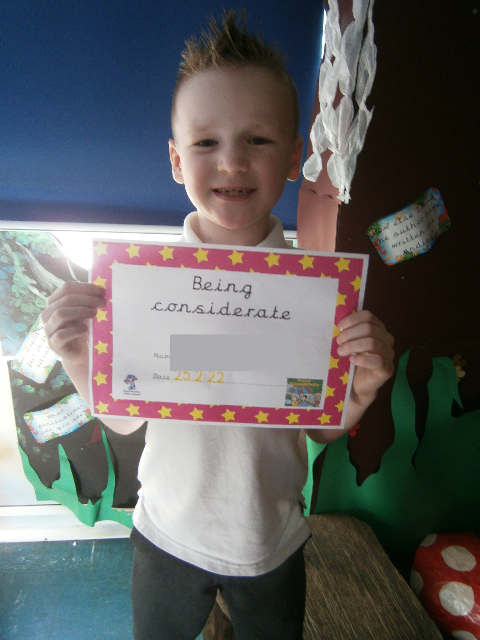 Values – Being Considerate 25 Feb 2022