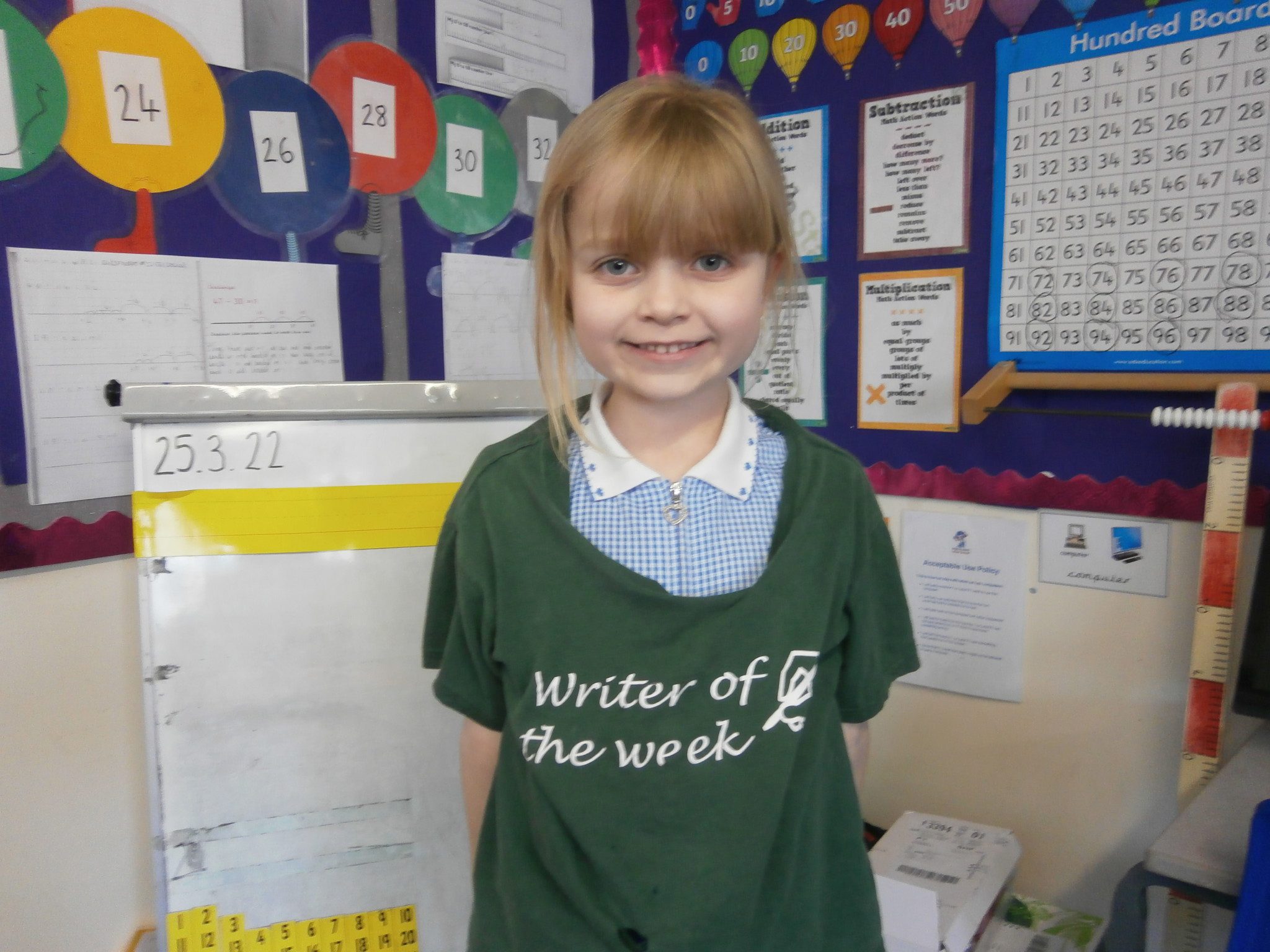 Reader, Writer and Mathematician of the week 25 March 2022