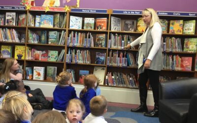Reception Visit to Stocksbridge Library Nov 2022