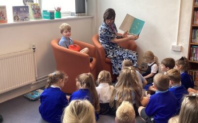 Class 1 Library trip May 2025